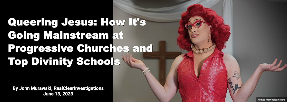 Featured image for “Queering Jesus: How It’s Going Mainstream at Progressive Churches and Top Divinity Schools”