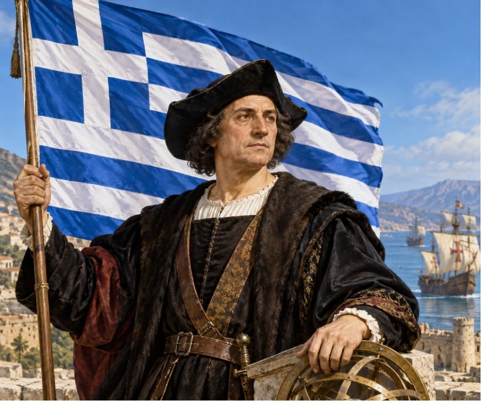 Featured image for “Happy Columbus Day, Opa!”